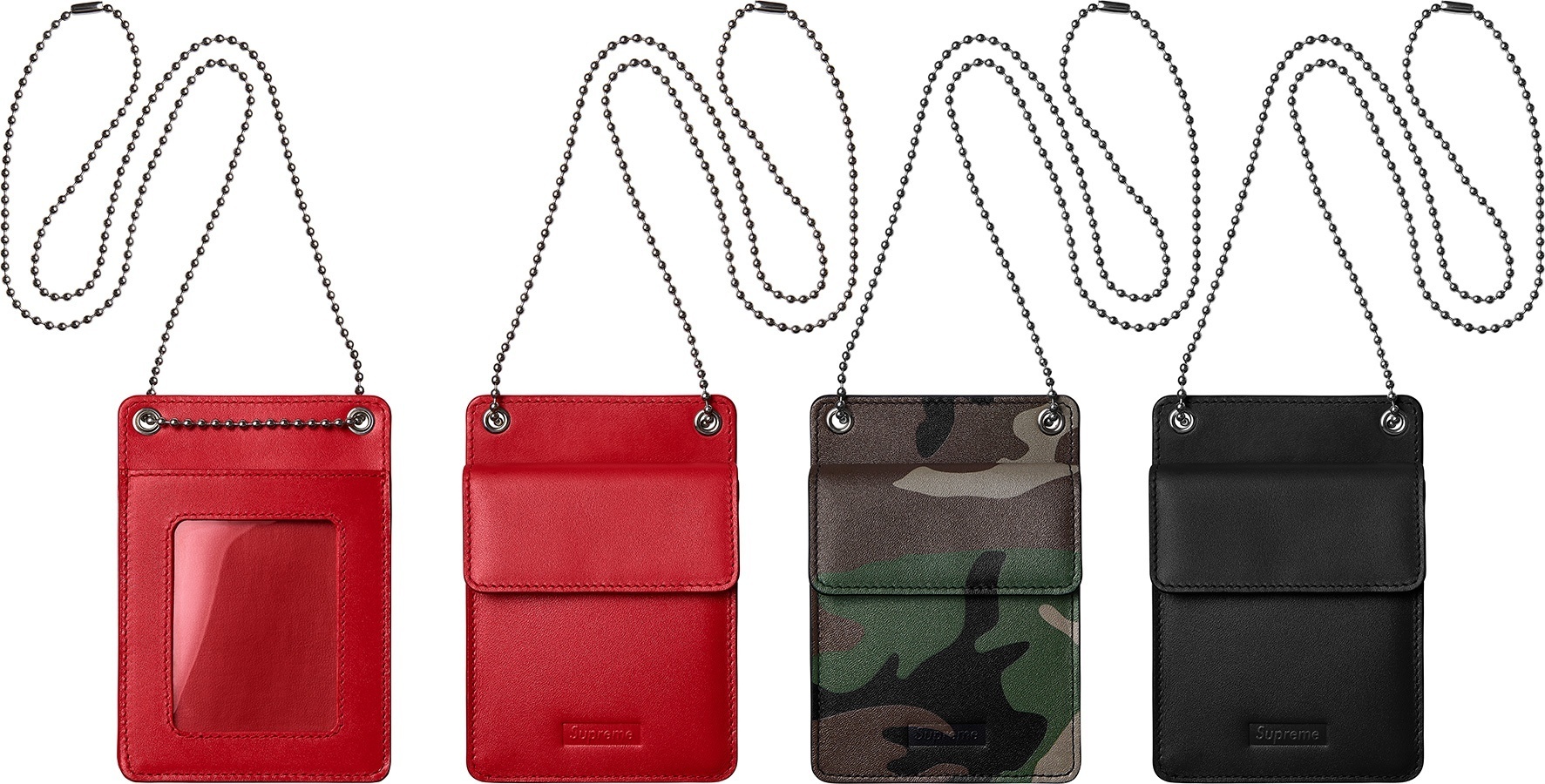 Leather ID Holder + Wallet